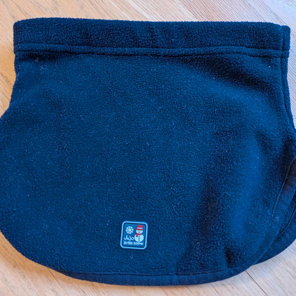 JoJo Maman Bebe Navy Fleece Toddler Neck Warmer